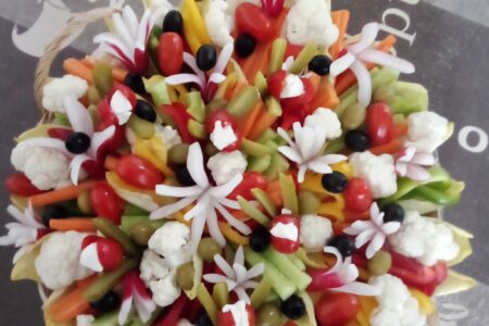 Commande plateaux charcuterie-fromage-légumes et corbeilles prêt à consommer